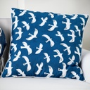 Mouette Navy Pillow 20in
