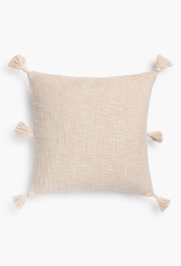 Gema Cream Pillow 18in