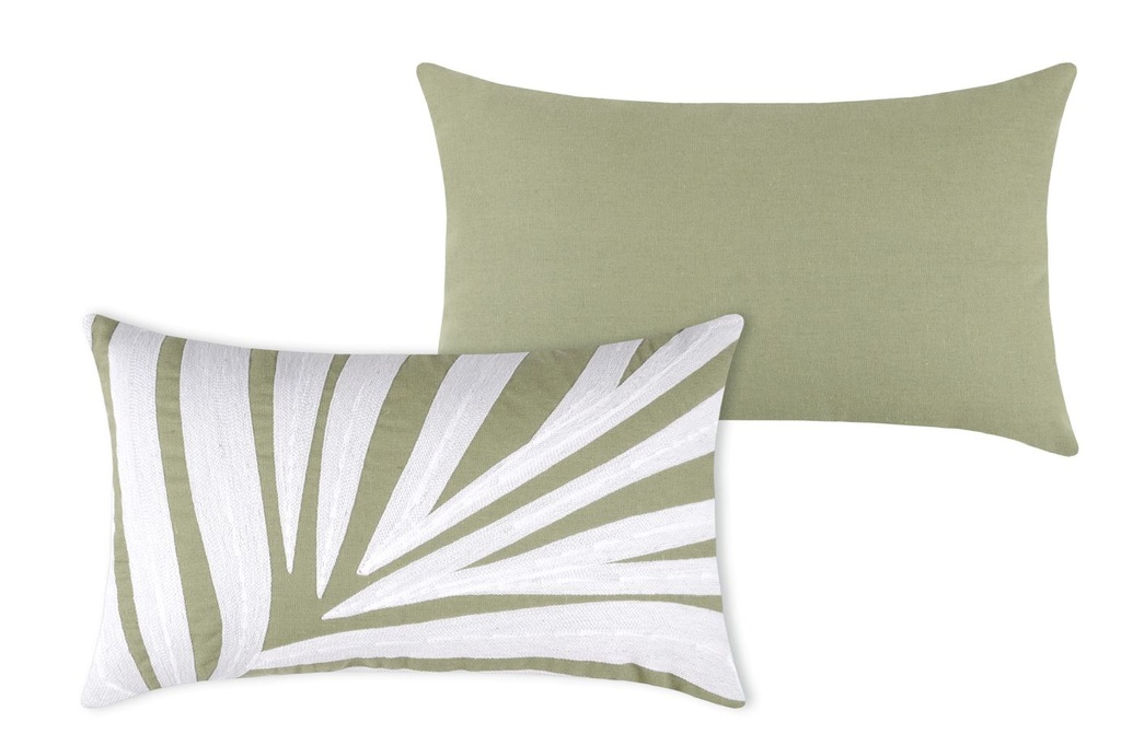 Panama Green Bolster Pillow