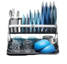 OXO Aluminum Fold Flat Dish Rack