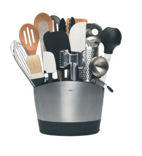 OXO Stainless Steel Utensil Holder