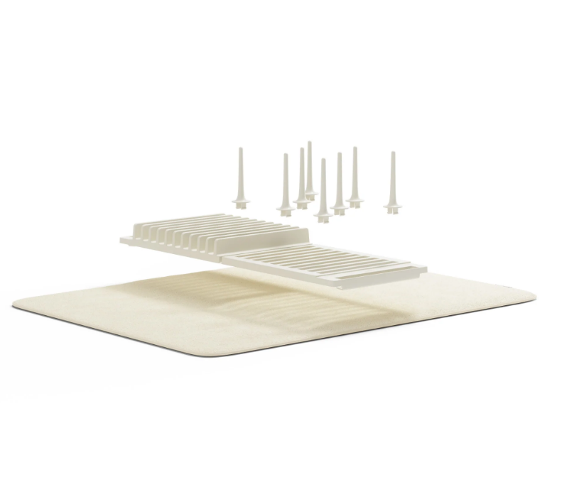 Udry Peg Drying Rack with Mat Linen