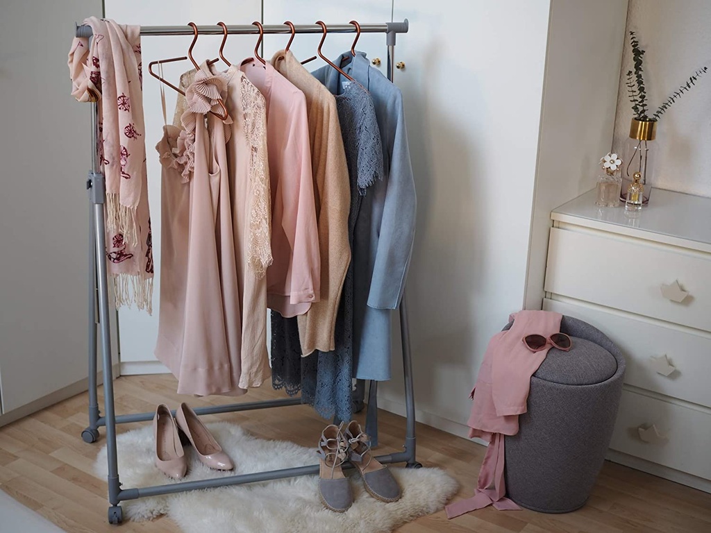 Candy Linen Look Grey Bath Stool