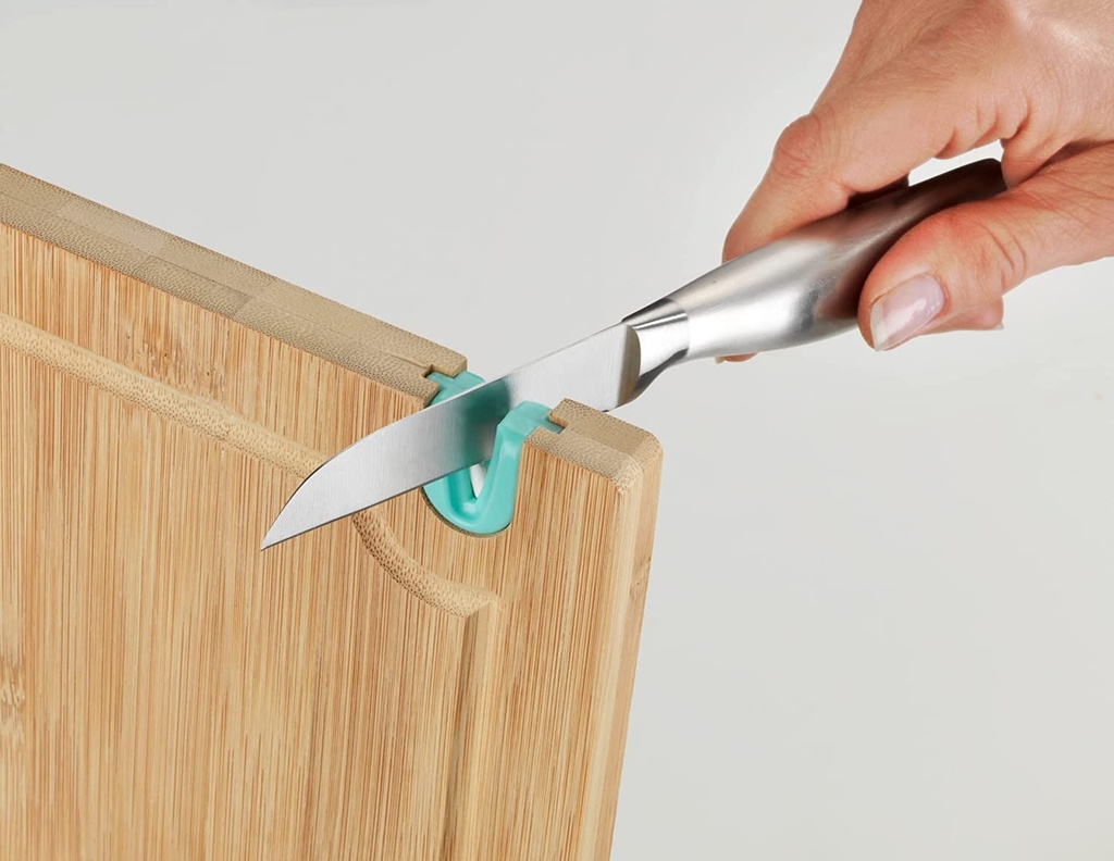 Cutting Board with Knife Sharpener