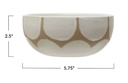 Handpainted Stoneware Bowl 5in