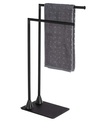 Hella Black Towel Stand