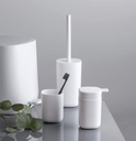 Davos White Matte Toilet Brush
