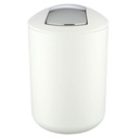 Brasil Swing Cover Bin Large White