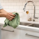 Ripple Kitchen Towel Sage
