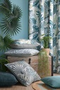 Farafa Pillow Blue 24in