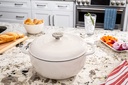 Lodge Enameled  Dutch Oven 6QT Oyster