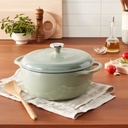 Lodge Enameled Dutch Oven 6QT Sage