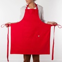 Basic Apron Red