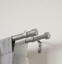 Cappa Double Rod Nickel