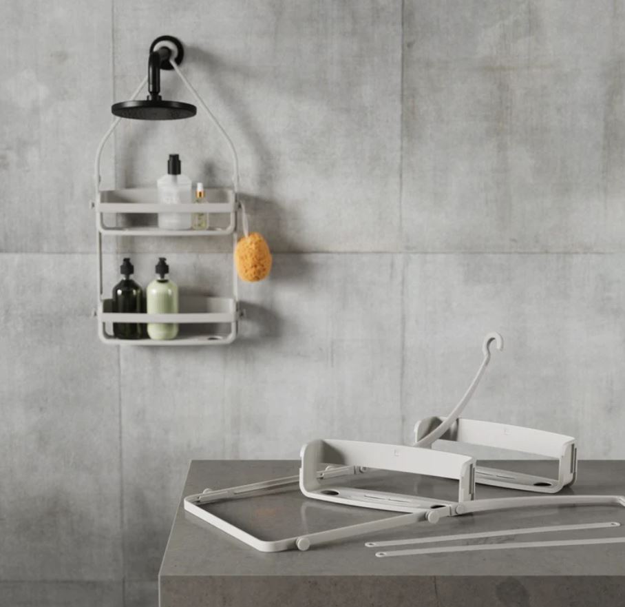 Flex Shower Caddy White