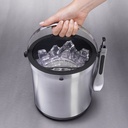 OXO Stainless Steel Ice Bucket with Tongs