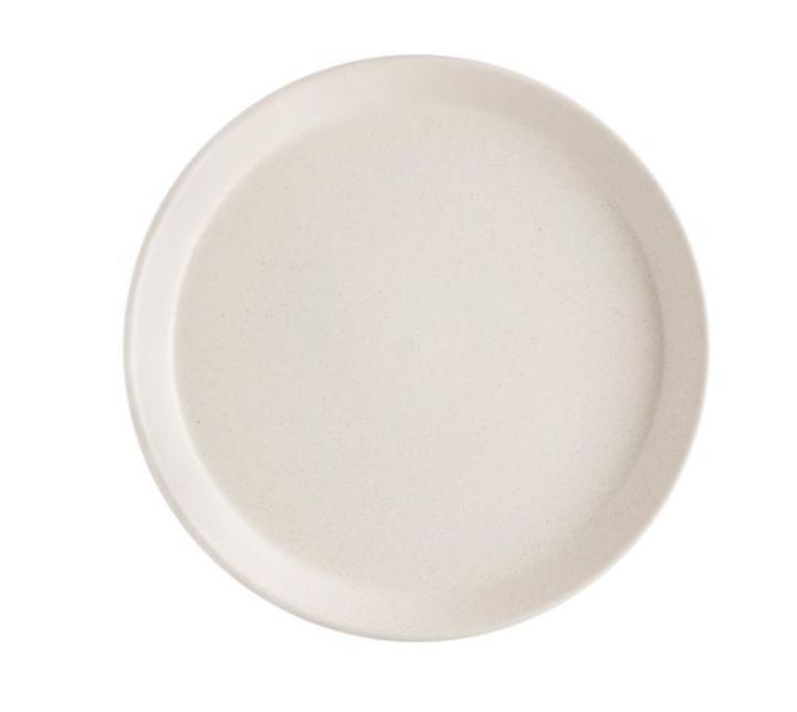 Cream Stoneware Dinnerware Set 12 pc