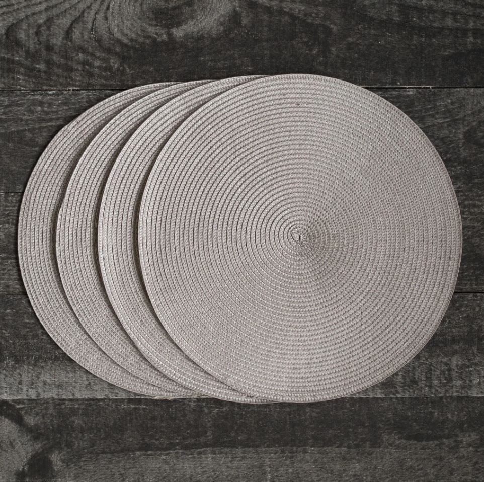 Disko Round Cobblestone Placemat