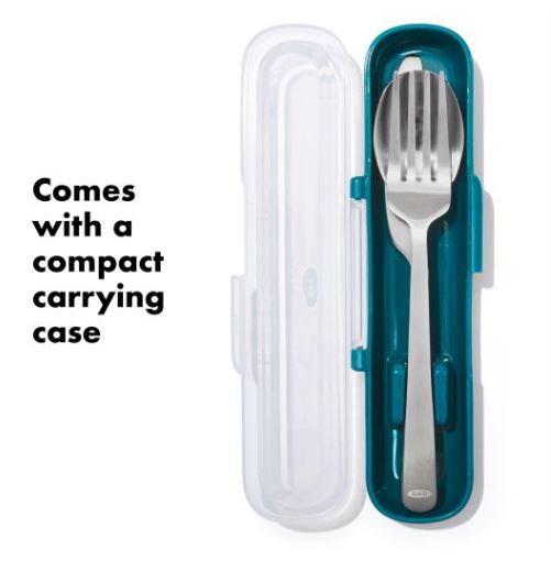 OXO Prep & Go Stainless Steel Utensils with Case