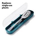 OXO Prep & Go Stainless Steel Utensils with Case