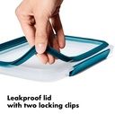 OXO Prep & Go Leakproof 4.1 Cup Divided Container