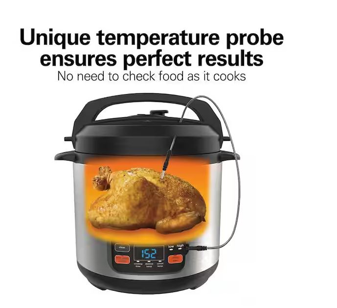 Hamilton Beach Precision Pressure Cooker 6 QT