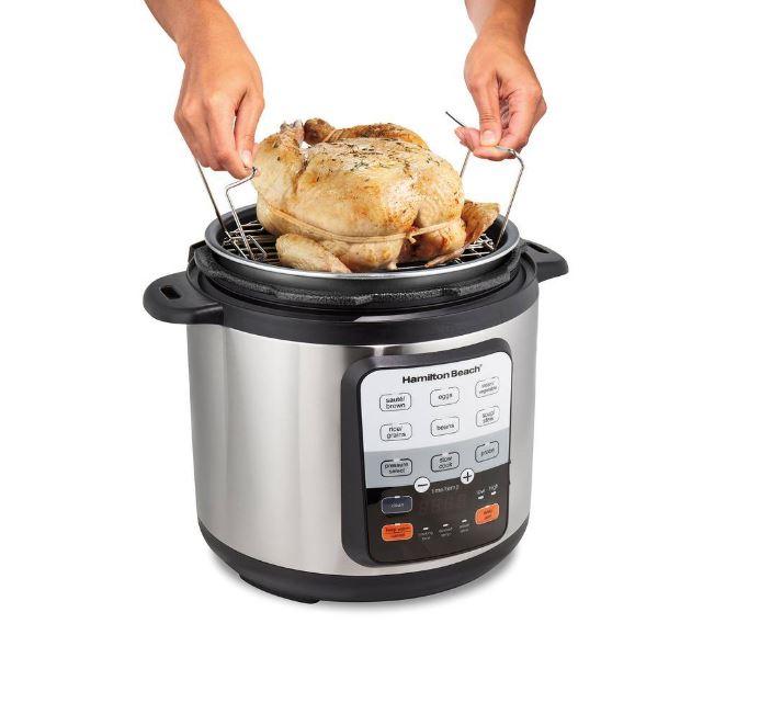 Hamilton Beach Precision Pressure Cooker 6 QT