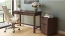 Camiburg 47" Home Office Desk Warm Brown