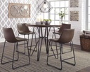 Centiar Counter Height Bar Stool Brown