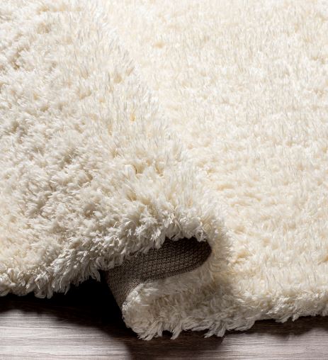 Angora Cream Shag Runner 2x7