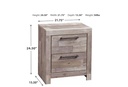 Effie Nightstand Whitewash