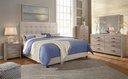 Dolante King Upholstered Bed Beige