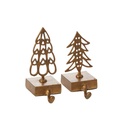 Alsace Tree Stocking Holder Fir 8in