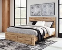 Hyanna King Panel Storage Bed