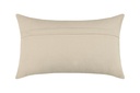 Benito Ecru Pillow 12x20in