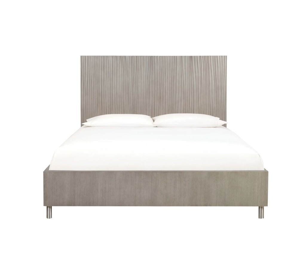 Argento King Bed Misty Grey
