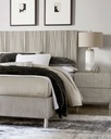 Argento King Bed Misty Grey