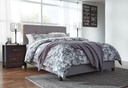 Dolante Queen Upholstered Bed Grey