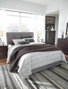 Dolante Queen Upholstered Bed Grey