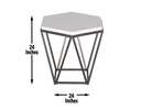 Corvus End Table 