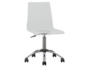 Arthur Adjustable Swivel Chair Clear