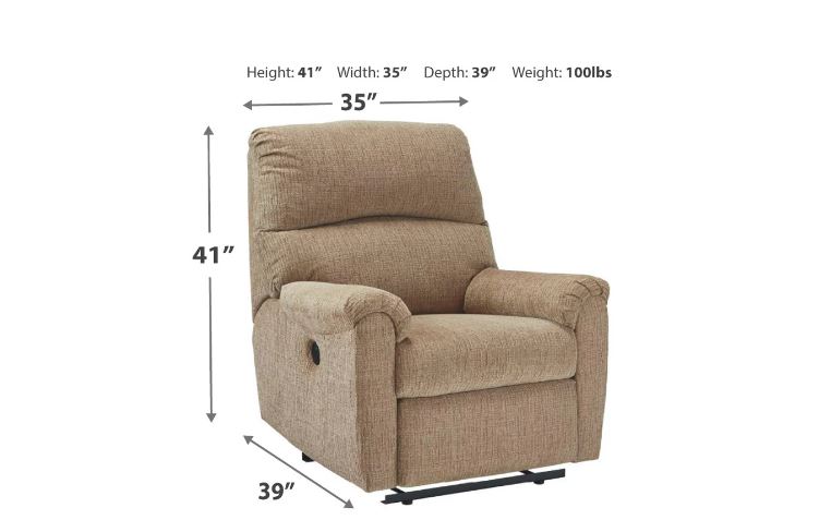 McTeer Power Recliner Mocha