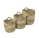 Aurora Seagrass Basket 13in