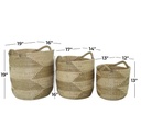 Aurora Seagrass Basket 13in
