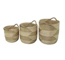 Aurora Seagrass Basket 16in