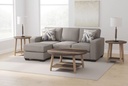 Greaves Sofa Chaise Stone