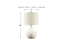 Rainerman Ceramic Table Lamp