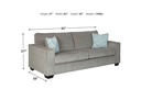 Altari Queen Sofa Sleeper