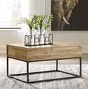 Gerdanet Lift-Top Coffee Table Natural