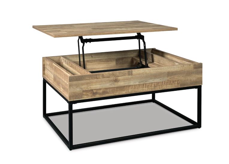 Gerdanet Lift-Top Coffee Table Natural